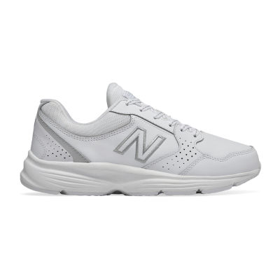 white new balance walking shoes