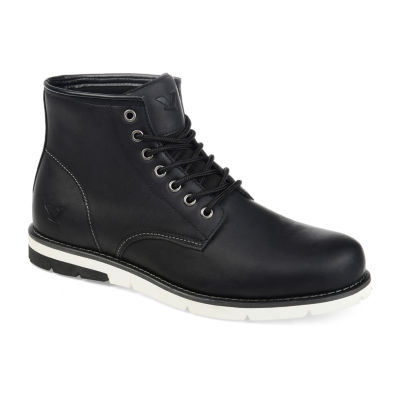 mens block heel boots