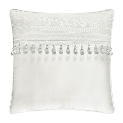 Queen Street Britney Square Throw Pillow Color White Jcpenney