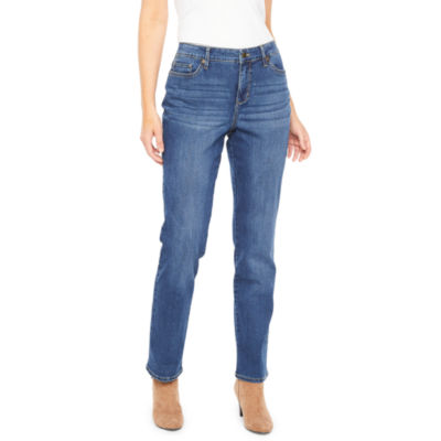 gloria vanderbilt all around slimming effect rail straight jeans