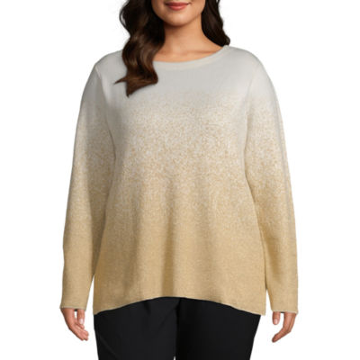 jcpenney plus sweaters