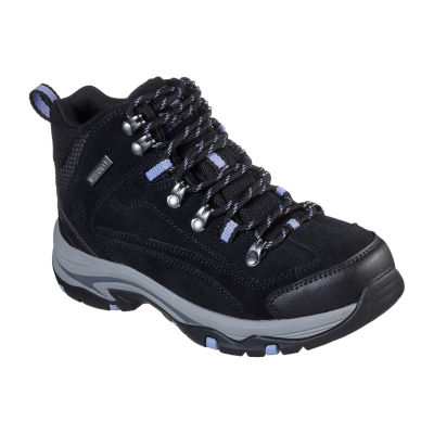 skechers black hiking boots