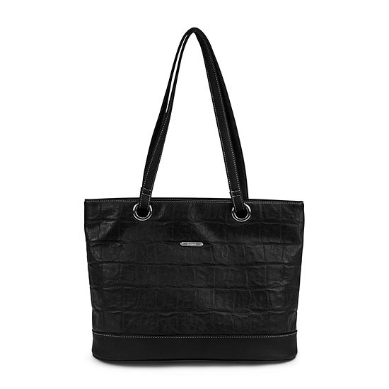 Koltov Abby Large Tote Bag, Color: Black - JCPenney