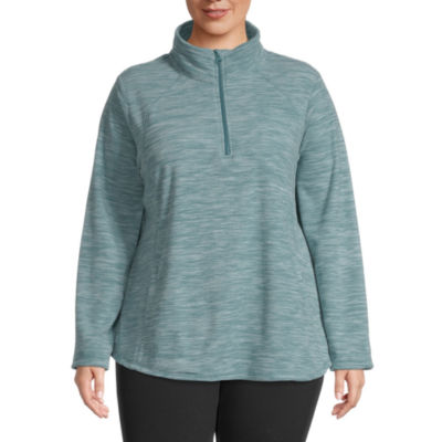 st john's bay quarter zip sweater