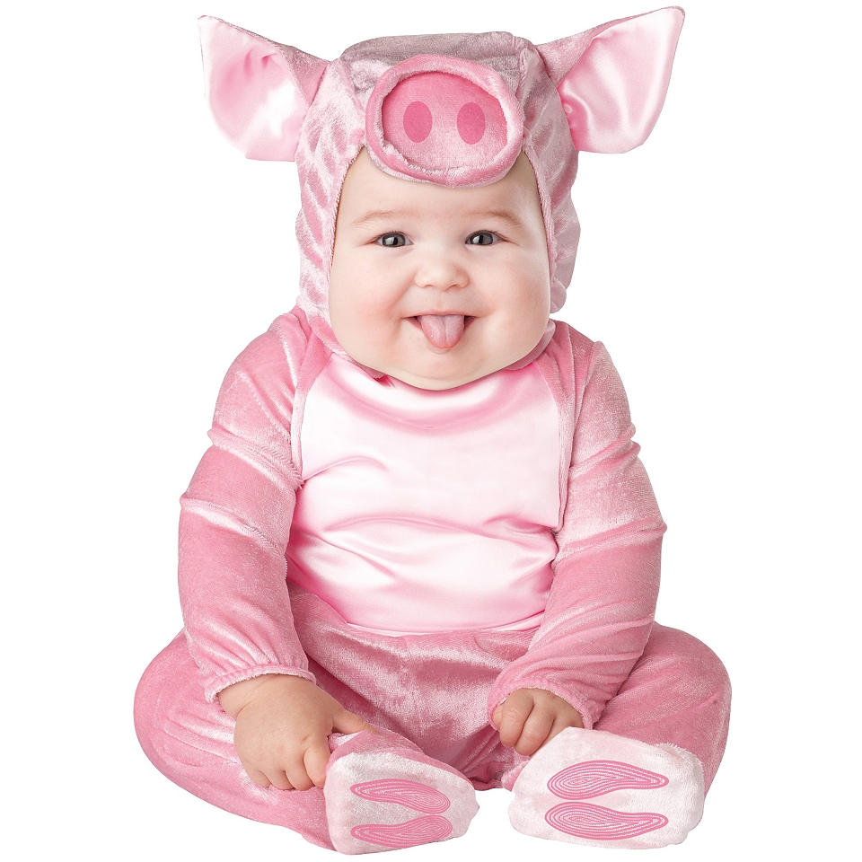 This Lil Piggy Infant/Toddler Costume, Pink, Boys