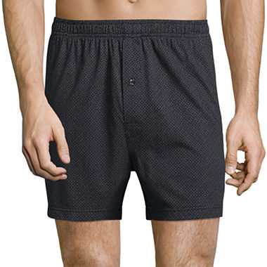 Stafford® Knit Cotton Boxer - JCPenney