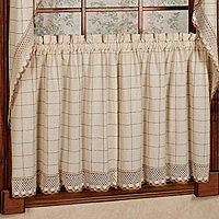 2 NIP Georgetown Tapestry Blouson Valances JCPenney