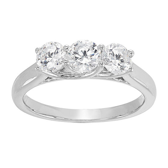 Grown With Love Womens 1 Ct T W Lab Grown White Diamond 14k