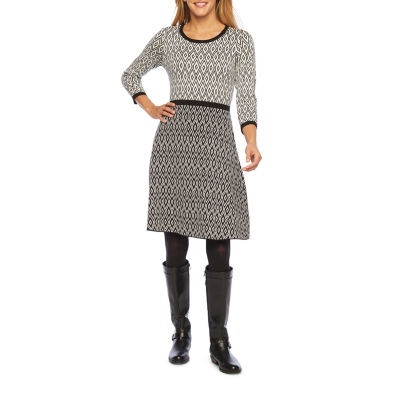 jcpenney petite sweater dresses