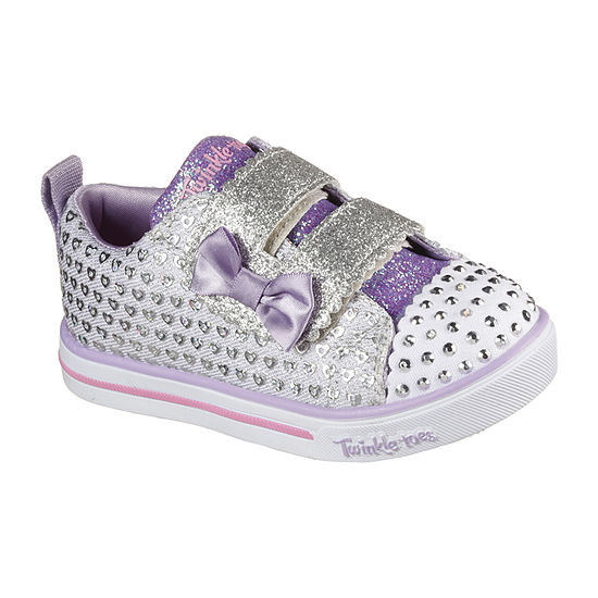 Skechers Sparkle Lite Peek-A-Cute Toddler Girls Sneakers