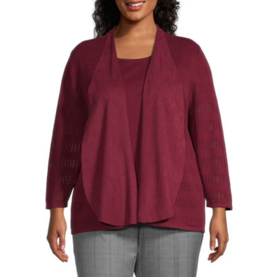 alfred dunner womens cardigans