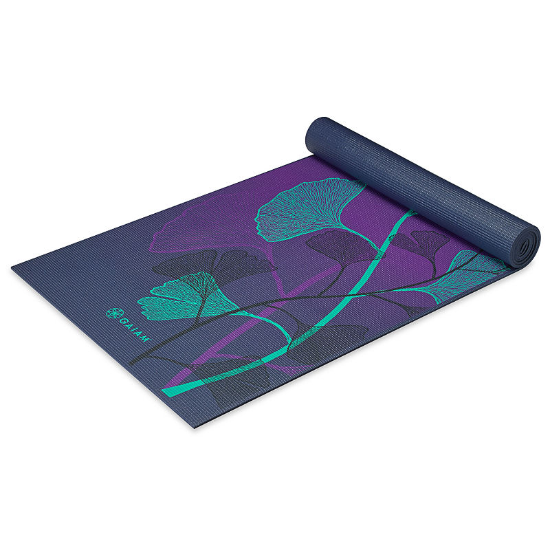 UPC 018713624338 product image for Gaiam Lily Shadows Yoga Mat (6MM) | upcitemdb.com