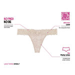 Maidenform All Over Lace Thong Panty Dmeslt