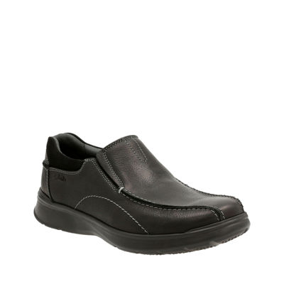 clarks mens black casual shoes