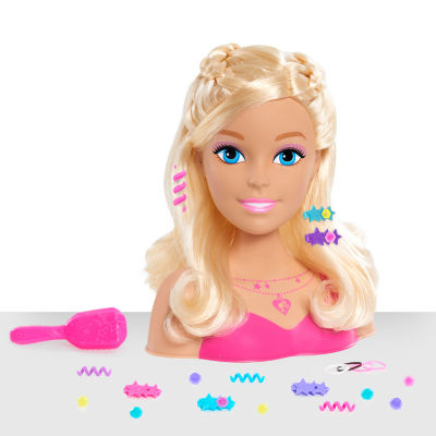 barbie glam party styling head