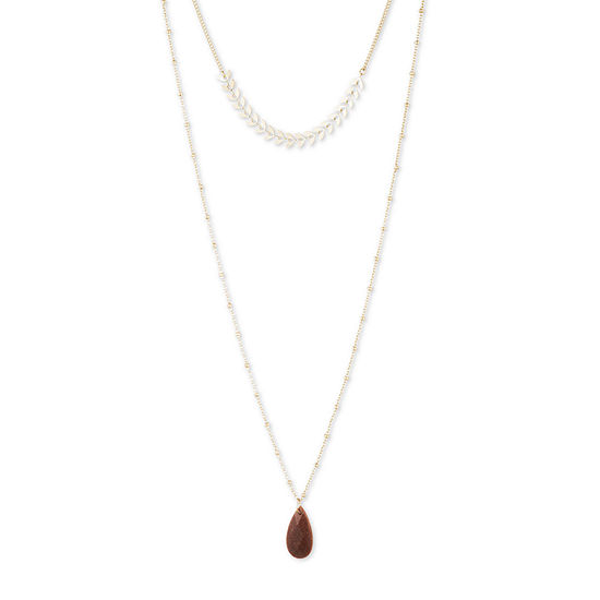 a.n.a 28 Inch Curb Pendant Necklace