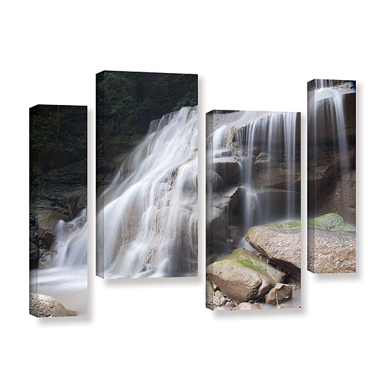 Brushstone New York Rattlesnake Gulf Waterfall 4-pc. Gallery Wrapped Staggered Canvas Wall Art