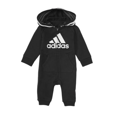black and white adidas jumpsuit