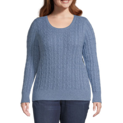 jcpenney plus sweaters