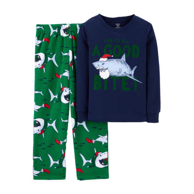 Carter's Christmas Little & Big Boys 2-pc. Pant Pajama Set