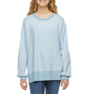 arizona juniors womens crew neck long sleeve sweatshirt