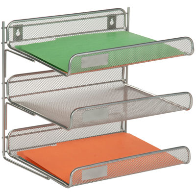 Honey Can Do 3 Tier Desk Organizer Jcpenney Color Silver