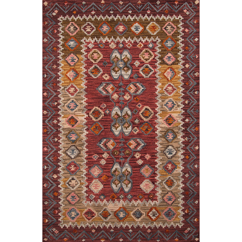 Momeni Oriental Traditional Area Rugs  Pink 7 ft x 9 ft.