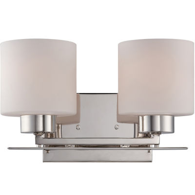 Filament Design 2-Light Polished Nickel Bath Vanity - JCPenney