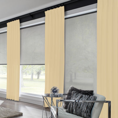 Bali Coastal Custom Room Darkening Pinch Pleat Curtain Panel
