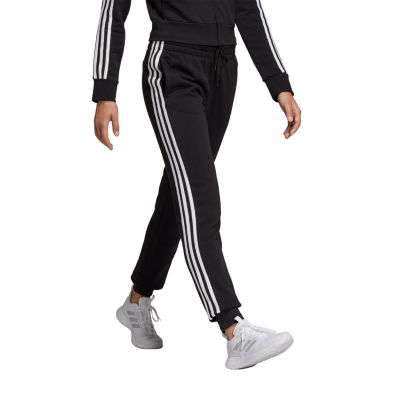 adidas womens black joggers