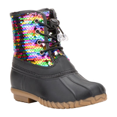 girls lace up boots