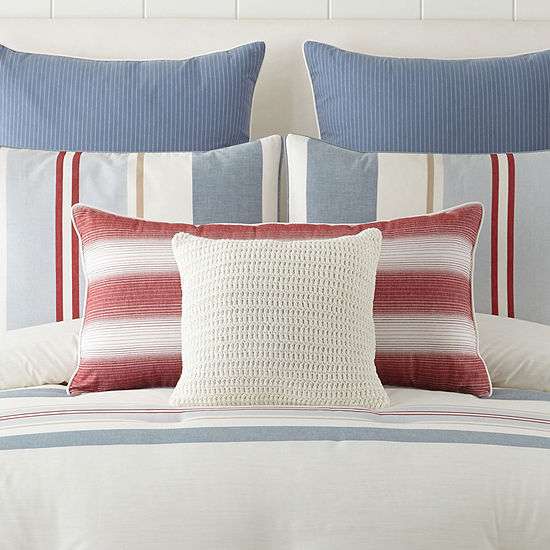 New England Charm Stripe 3 Pc Comforter Set Color Multi Jcpenney