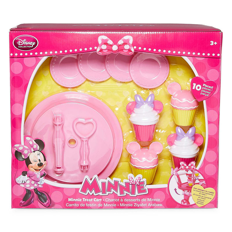 Disney 10-Pc. Minnie Mouse Treat Cart - Playset, Girls