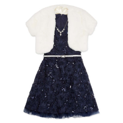 Speechless Sleeveless Skater Dress - Big Kid Girls Plus - JCPenney