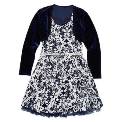 Speechless Sleeveless Skater Dress - Big Kid Girls Plus - JCPenney