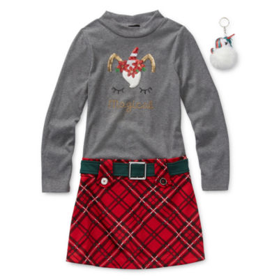 long sleeve drop waist dress