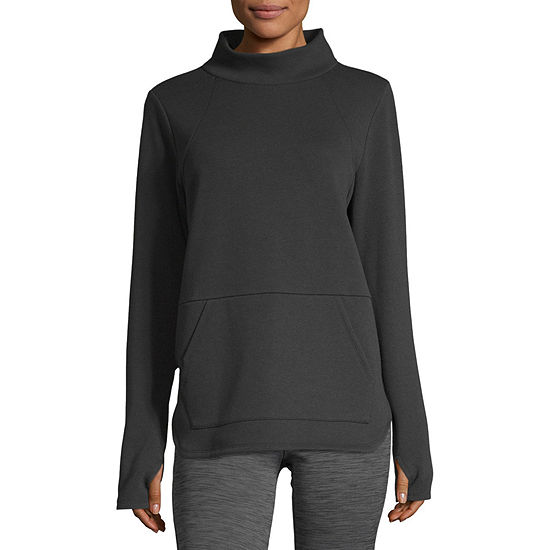 Download Xersion Womens Mock Neck Long Sleeve Sweatshirt, Color ...