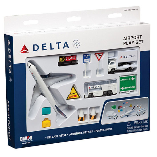 Delta Airlines 12 Piece Play Set