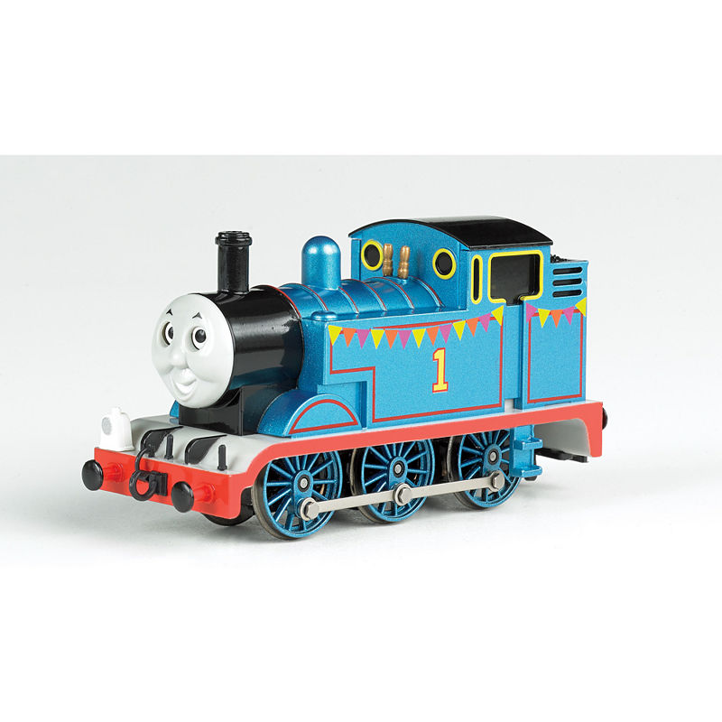 Bachmann Trains Celebration Thomas Locomotive W/ Moving Eyes- Ho Scale