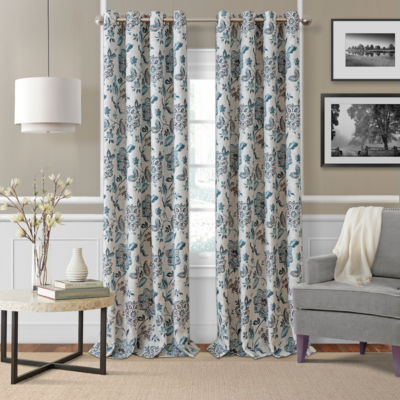 Elrene Sorrento Blackout Curtains Blackout Grommet Top Curtain