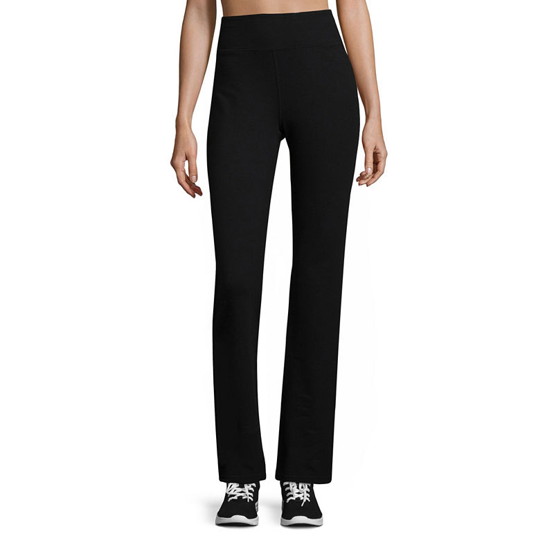 Xersion Studio Yoga Bootcut Pants, Womens, Size Medium, Black