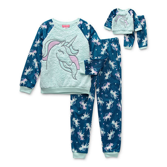 Little & Big Girls 2-pc. Pant Pajama Set