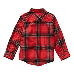 Thereabouts Toddler Boys Long Sleeve Flannel Shirt