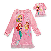 WNQY Toddler Girls Baby Princess Pajamas Shark Cartoon Print Nightgown Dress