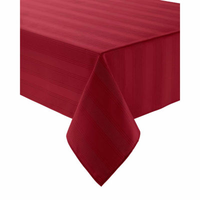 wine colored tablecloth