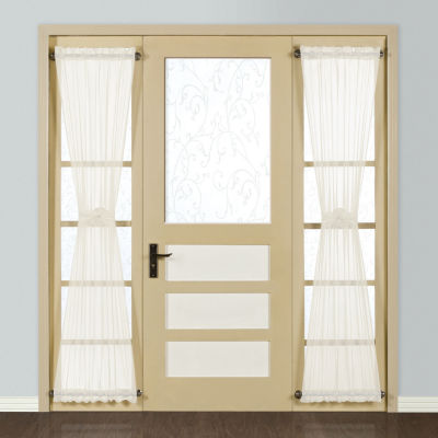 United Curtain Co Monte Carlo Rod Pocket Sidelight Curtain Jcpenney