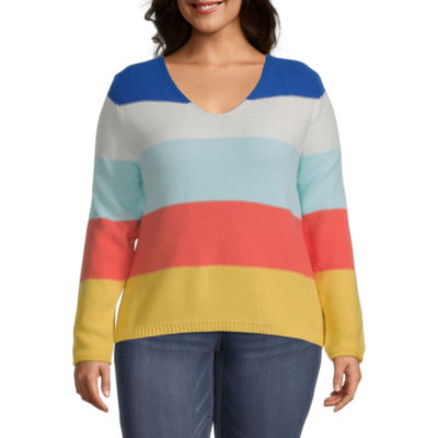 jcpenney plus sweaters