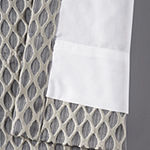 Five Queens Court Houston Light-Filtering Rod Pocket Set of 2 Curtain Panel