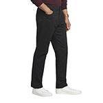 Van Heusen Essential 5-Pocket Tech Pants Mens Straight Fit Flat Front Pant