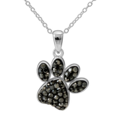 paw print pendant necklace